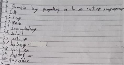 Gamitin sa pangungusap ang pero.